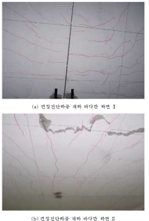 그림 4.6 펀칭전단하중 파괴면