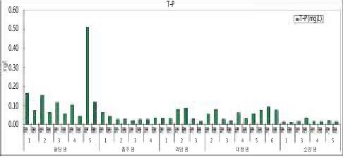 그림 13 T-P 자료(2004년 7-8월 )