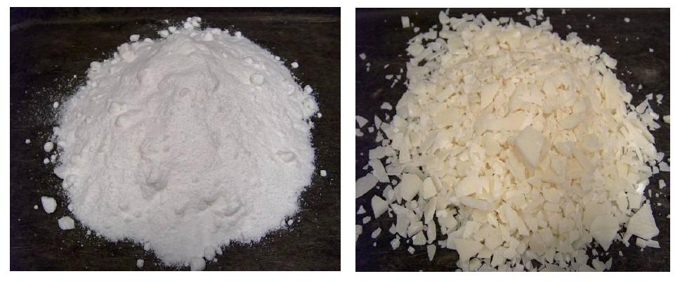 Powder (KW3) and chip (KW6) type additives