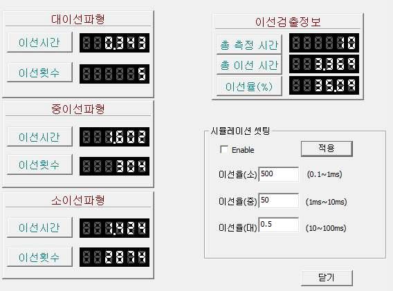 시뮬레이터 화면