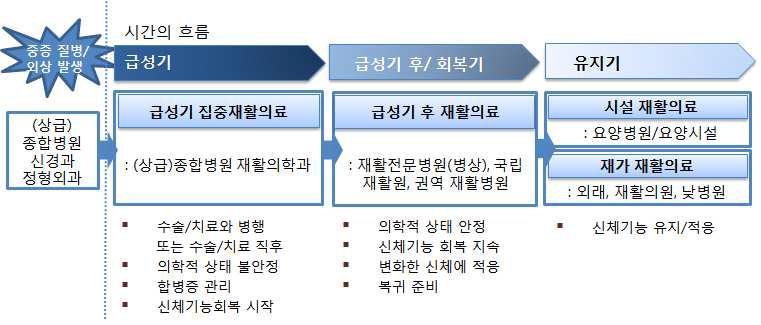 국내 재활의료 전달체계