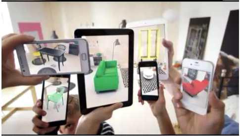 이케아 3D 증강현실앱을 이용한 가구 배치 시뮬레이션