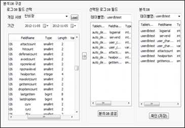 분석 DB 생성 모듈