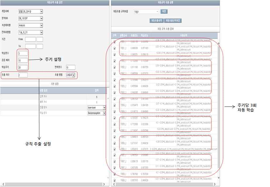 런타임 학습 결과