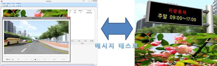 스마트형 함체표출 SW 내부 테스트