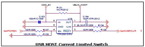 USB 호스트 전원 차단 회로 설계