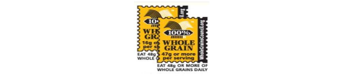 Whole grain stamp.