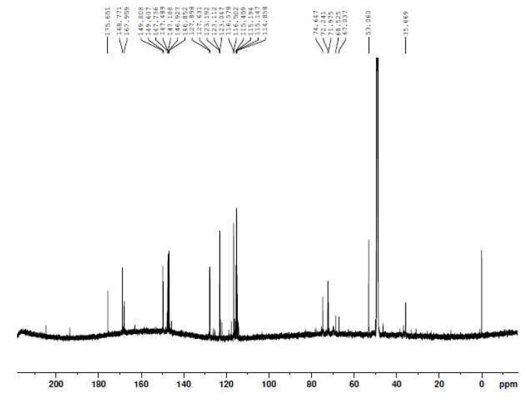 13C-NMR spectrμM
