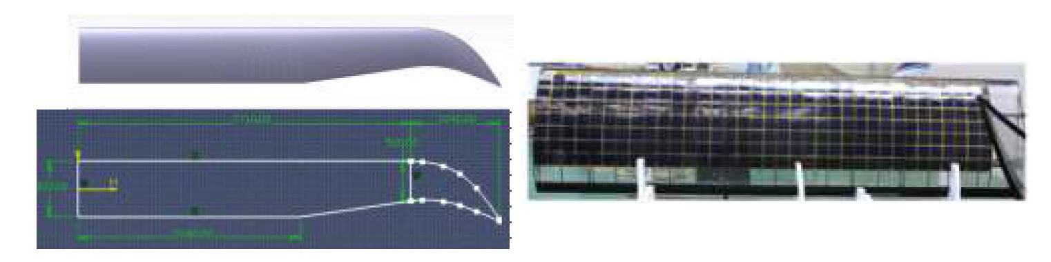 그림 3-1-4 EAV-3 Planform and Solar Panels