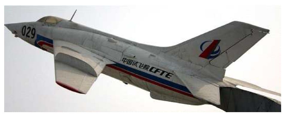 중국 비행시험 기관(CFTE) 소속 항공기