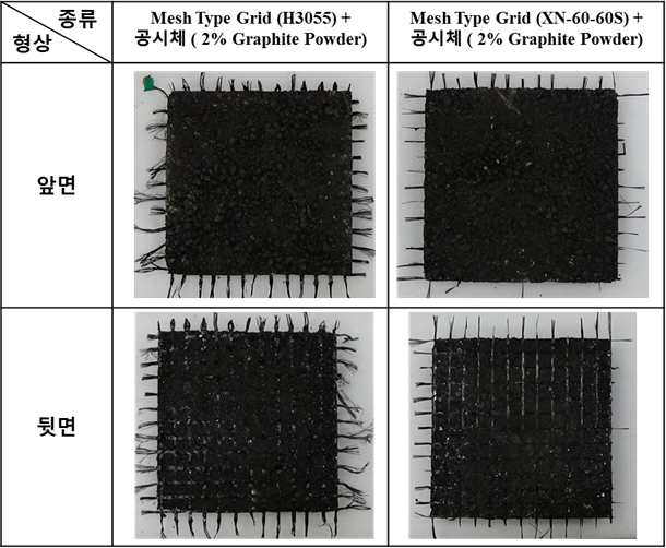 [그림] 탄소섬유 Grid/공시체 형상