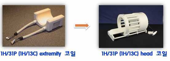 7T double resonance MRI 코일 upgrade