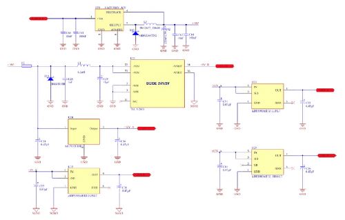 그림 59 Flymbeel Electronic - FPGA Board DC-DC Stage Circuit