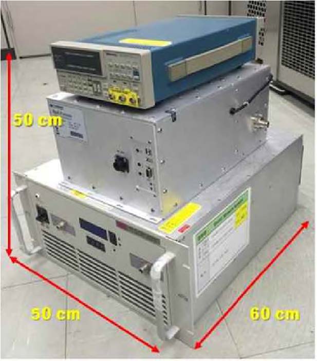 함수발생기, 전력증폭기, Impedance Matcher를 이용안 구동 장치