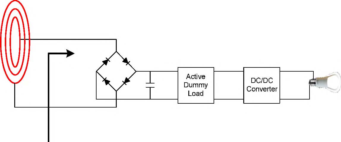 수신 DC 전력 발생 모듈 시스템 다이어그램