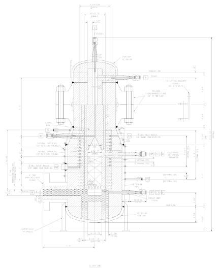 Sandia Lab.의 ATR reactor 개략도