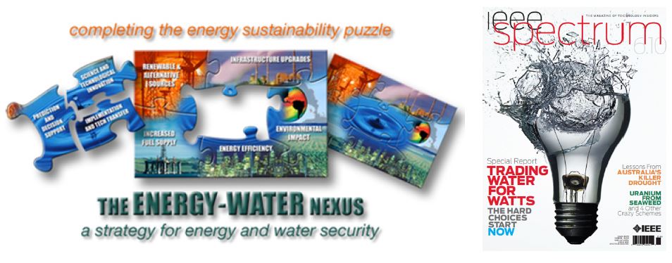 Energy-Water 개념 모식도