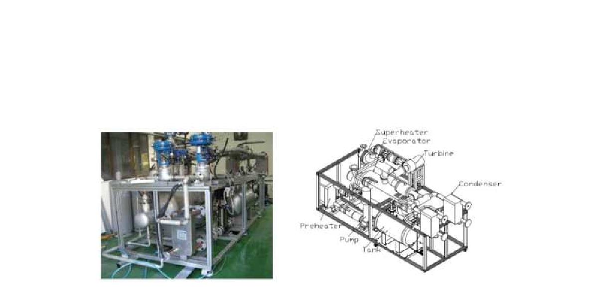 한국 에너지 기술원 개발 30kW급 유기랭킨사이클 시스템