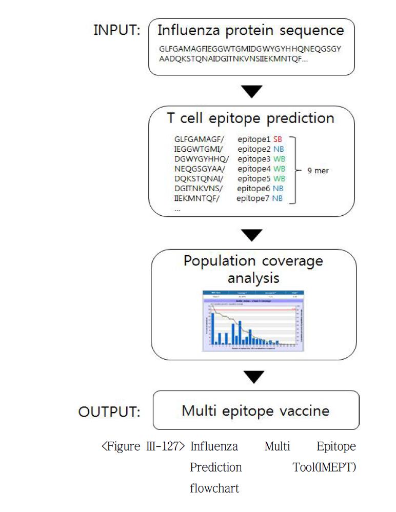 Influenza Multi Epitope Prediction Tool(IMEPT) flowchart