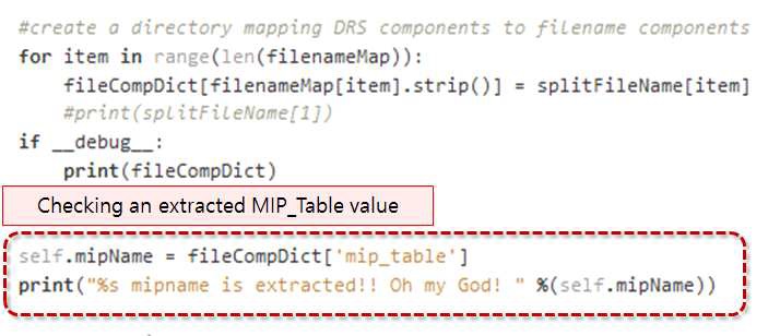 Improved name Translator ‘MIP_Table’ value extraction code