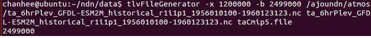 TlvFile generation from a CMIP5