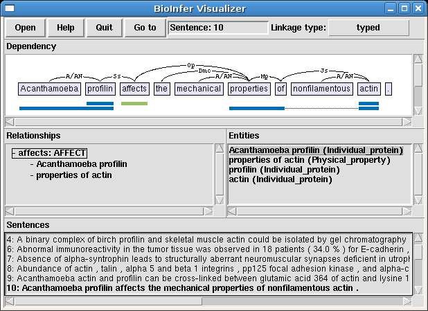 BioInfer Visualizer 및 실제 데이터