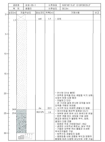 감포 35-1 주상도