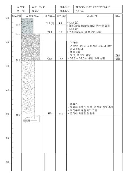 감포35-2 주상도