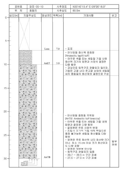 감포35-10 주상도