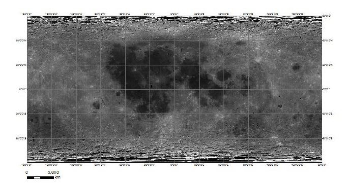 WMS Lunar Server map (Clementine uv750 v2)
