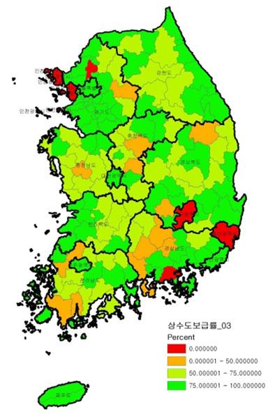 상수도 보급률