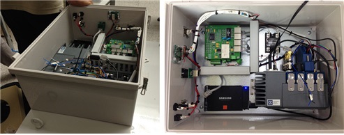 그림 3.4.10 Developed the single-channel underwater sound measurement module