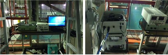 그림 3.4.27 System configuration of the test in tank