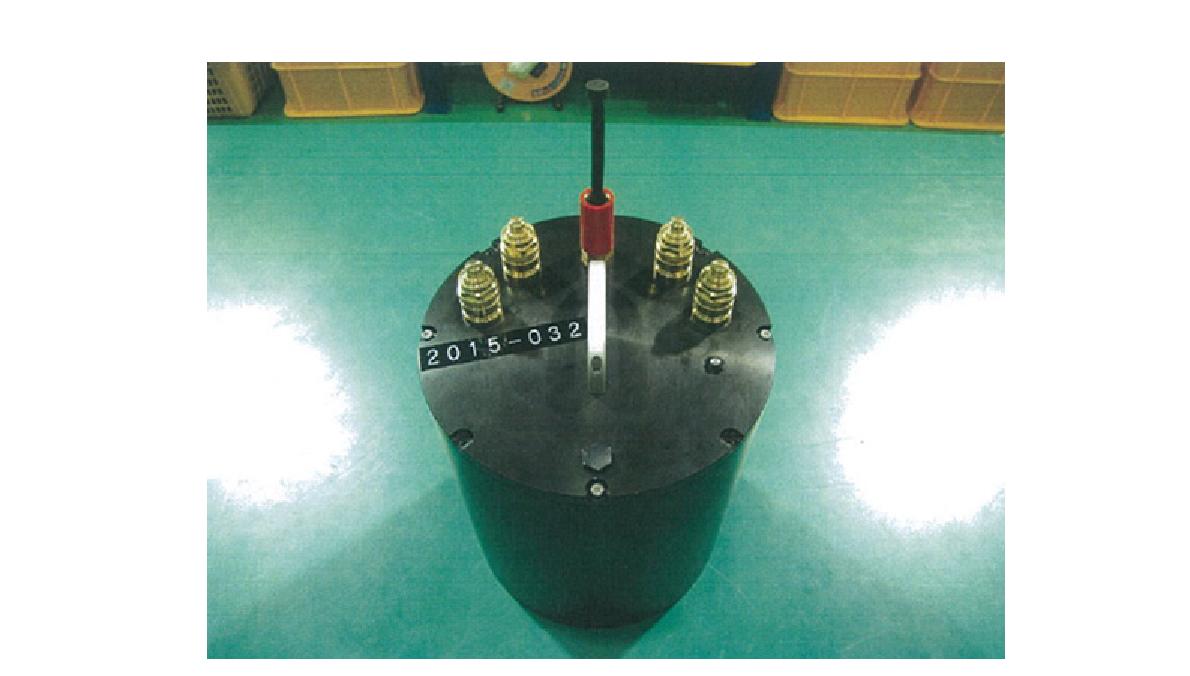 그림 3.4.43 Photo of the pressure vessel readied for pressure test