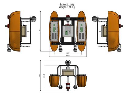 그림 3.4.61 Unmanned Surface Vehicle (Projected Image)