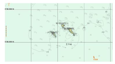 그림 3.4.82 Zoomed map near Kyukyulbiyuldo