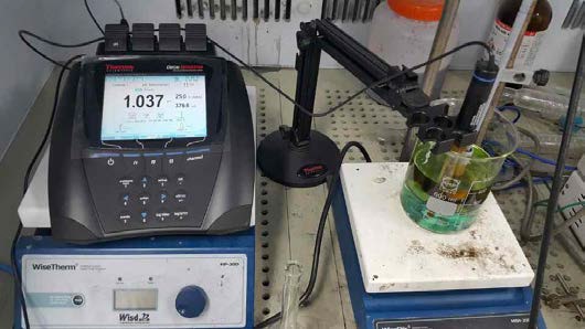 pH isotherm 실험 장치