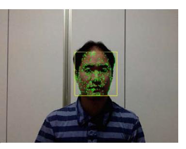 KLT 알고리즘을 사용한 얼굴 특징점 실시간 추적