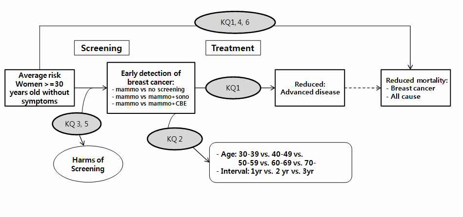 유방암검진권고안분석틀