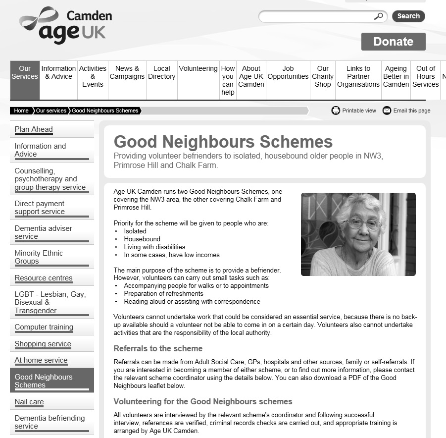 Good Neighbour Scheme