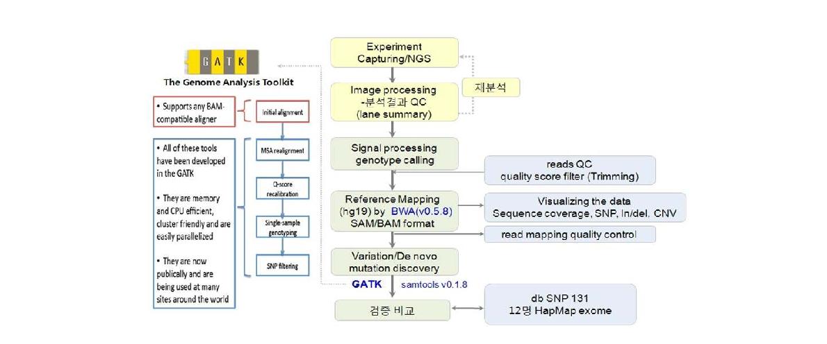 NGS 데이터 분석 체계