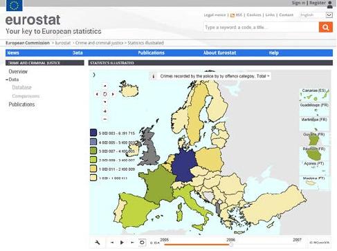 Eurostat 범죄통계