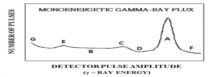 Naming of the various gamma peaks in a gamma-ray spectrum