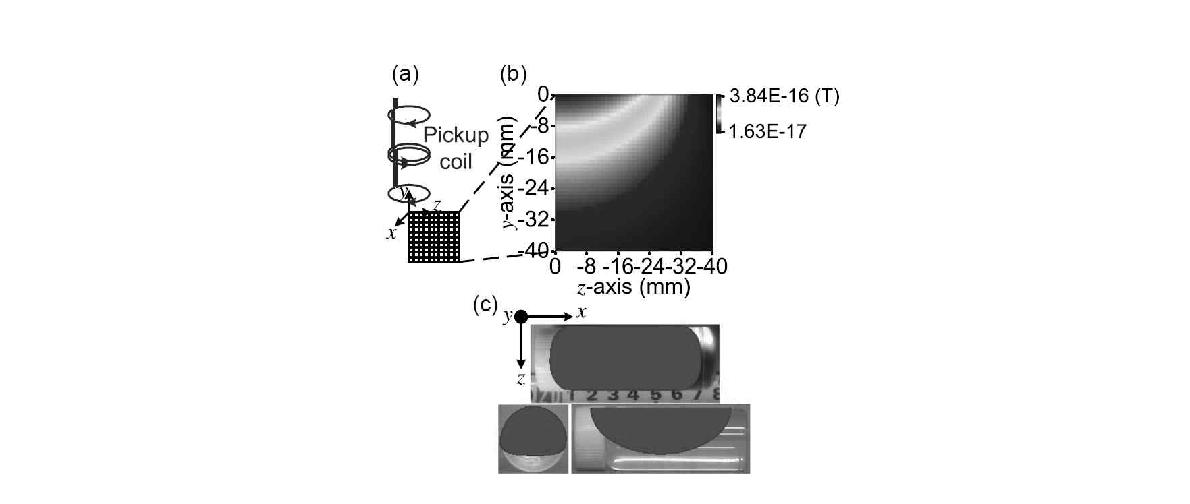 Simulation of imaging area