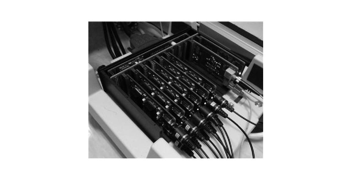 Optical receiver system in a size of 182 mm(W) x 125mm(D) x50mm(H)