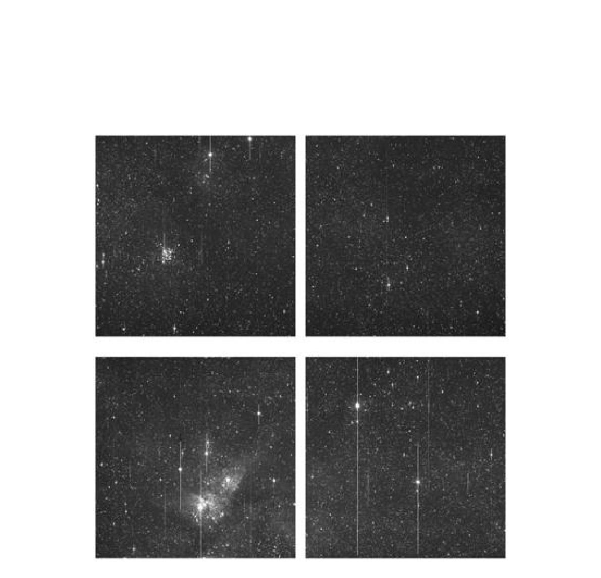 호주에 설치한 카메라 3호기 시험영상. 전처리를 마친 NGC 3293 영역