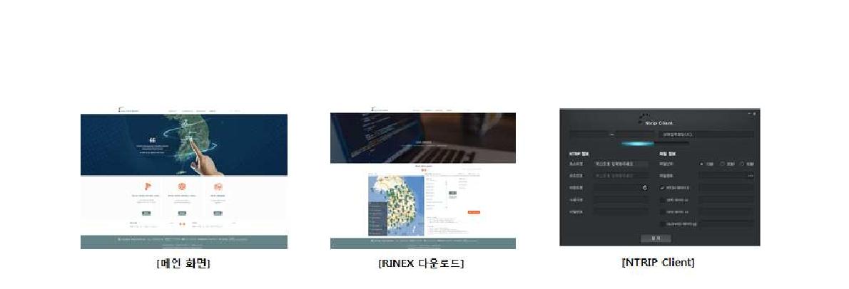 GNSS 데이터 통합센터 웹페이지