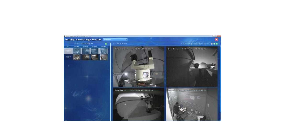감시카메라 원본영상 보기 기능을 추가한 모니터링 화면
