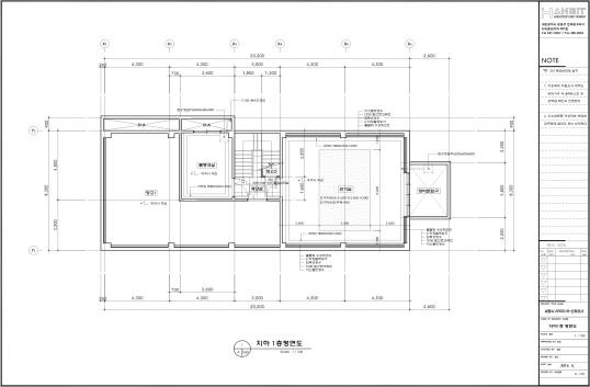 세종 SLR 관측소 지하층