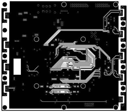 ACU PCB Layout Bottom